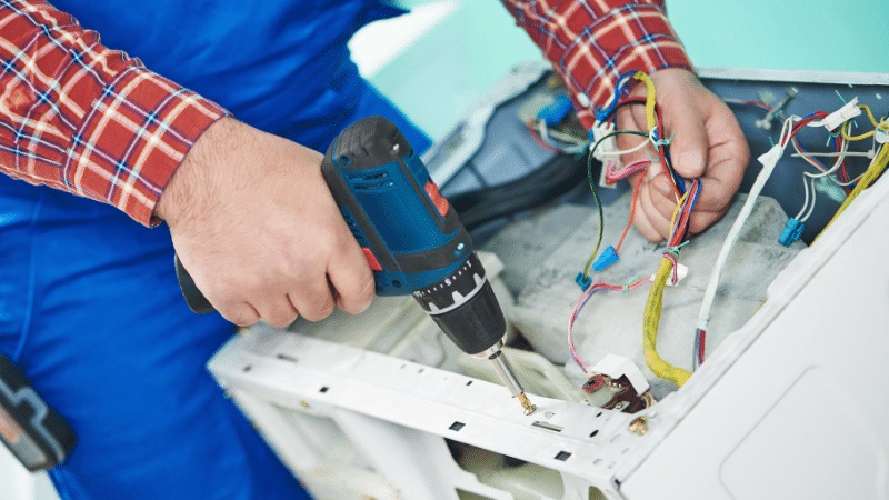 Bala Sunny Sunny çamaşır makinesi kart tamiri – Su almama arızası orijinal parça ile giderildi. - Teknik servis örneği